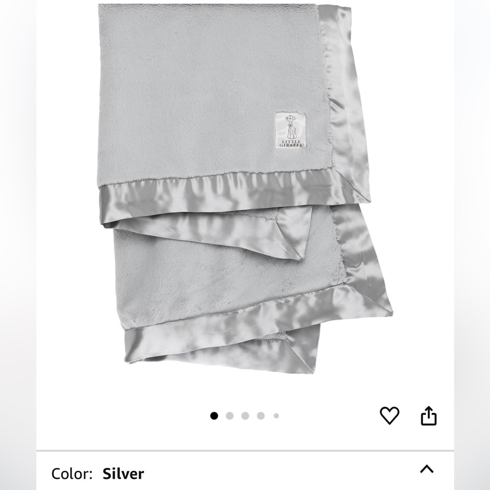 LUXURY BABY BUNDLE- baby blanket & lovey (BRAND NEW WITH TAGS) - retails $150 - Picture 14 of 14
